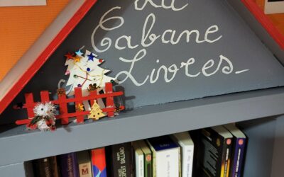 La Cabane à livres du CATTP a 1 an