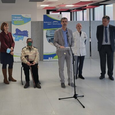 Discours M Richard Dalmasso Directeur du CH Mâcon et du GHT Bourgogne Méridionnale